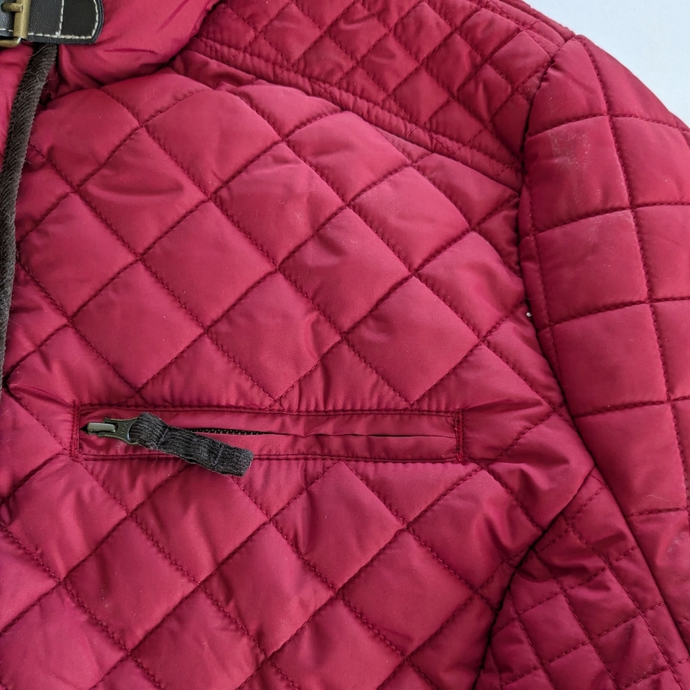 Boden Diamond Quilted Barn Jacket Size 18 - Picture 5 of 13